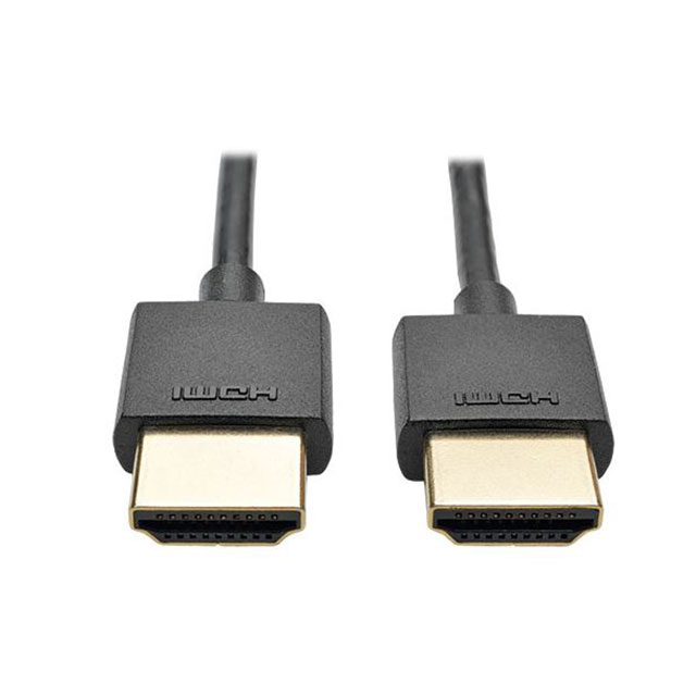 디바이스마트,케이블/전선 > 영상/음향 케이블 > HDMI/DVI 케이블,,P569-006-SLIM,CABLE M-M HDMI-A 6' SHLD / Digi-Key Part Number : TL1367-ND