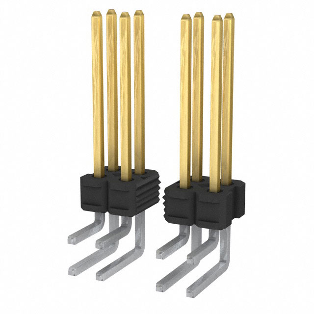 Connector Header Through Hole, Right Angle 22 position 0.100