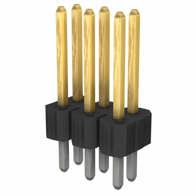 Connector Header Through Hole 6 position 0.100 (2.54mm)