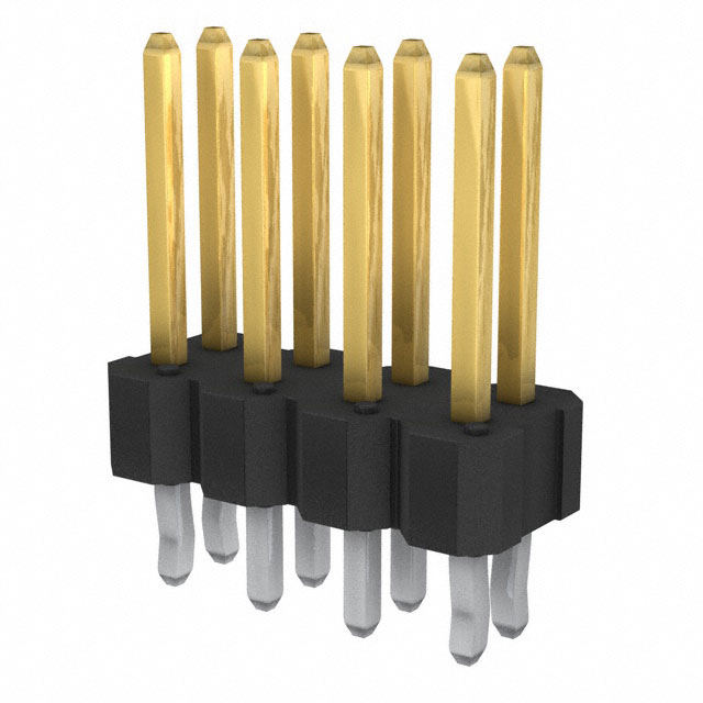 Connector Header Through Hole 8 position 0.100 (2.54mm)