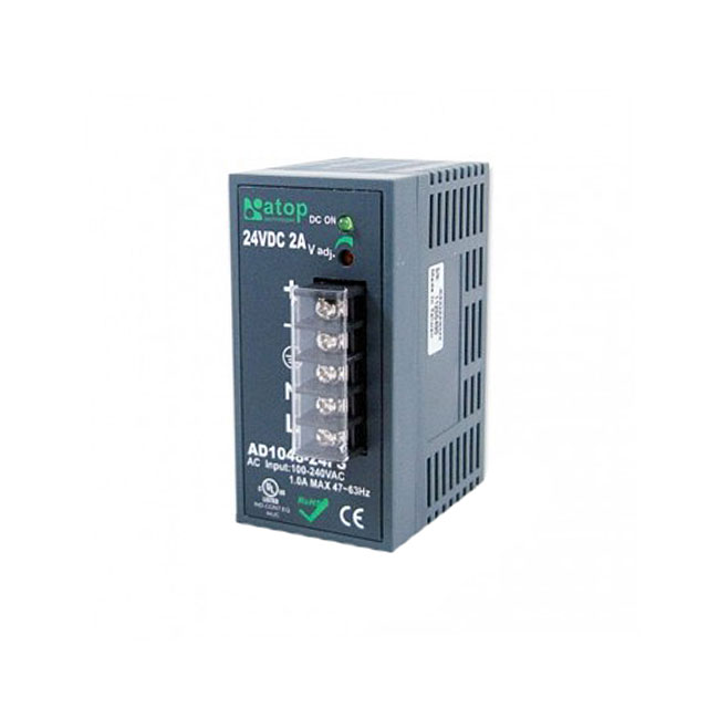 디바이스마트,전원/파워/배터리 > SMPS > SMPS (미분류) > AC-DC컨버터 (기판분리),,AD1048-24FS,48W/2A DIN-RAIL 24VDC POWER SUPP / Digi-Key Part Number : AD1048-24FS-ND