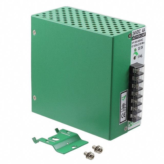 디바이스마트,전원/파워/배터리 > SMPS > SMPS (미분류) > AC-DC컨버터 (기판분리),,AD1100-24F,100W/4A DIN-RAIL 24VDC POWER SUP / Digi-Key Part Number : AD1100-24F-ND