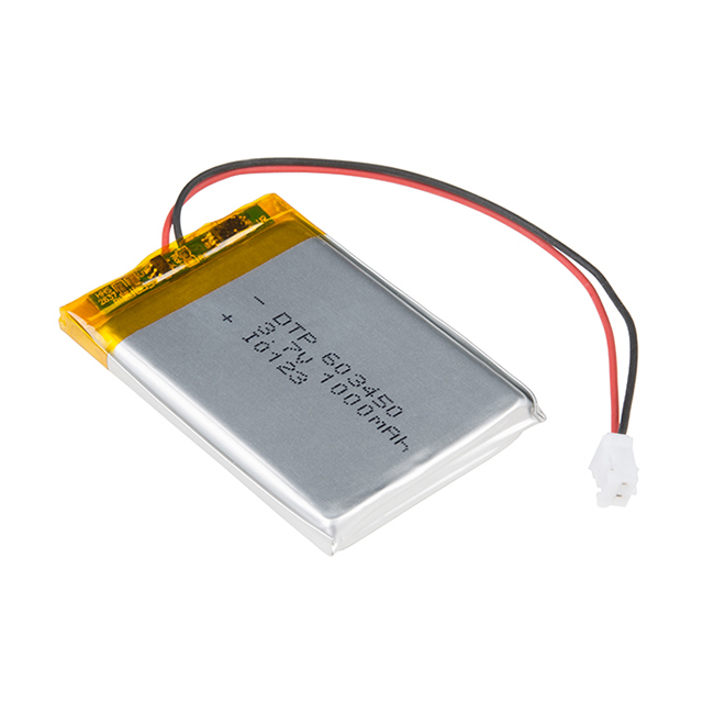 Lithium Ion Battery - 2Ah - PRT-13855 - SparkFun Electronics