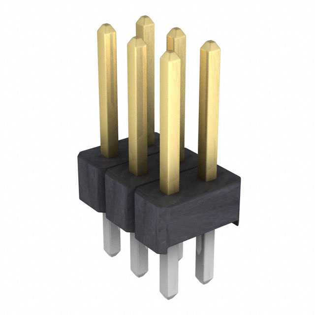 Connector Header Through Hole 6 position 0.100 (2.54mm)