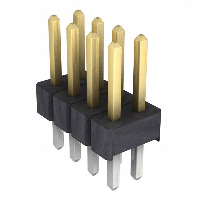 Connector Header Through Hole 8 position 0.100 (2.54mm)