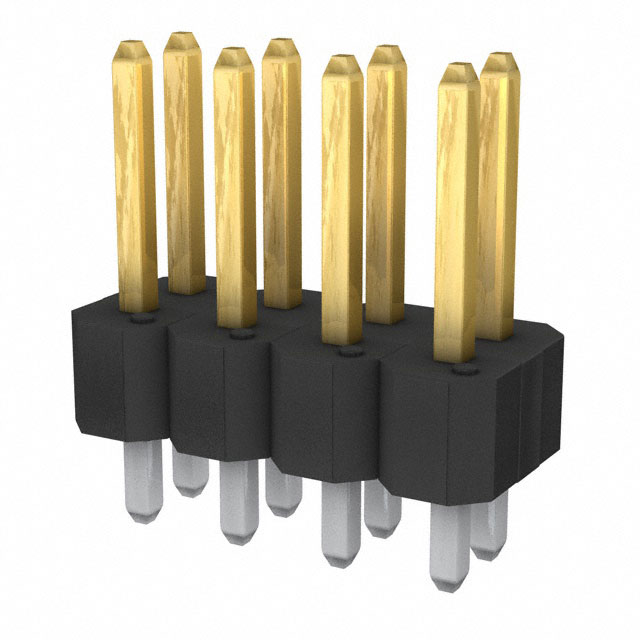 Connector Header Through Hole 8 position 0.100 (2.54mm)