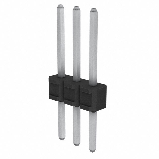 Connector Header Through Hole 3 position 0.100 (2.54mm)