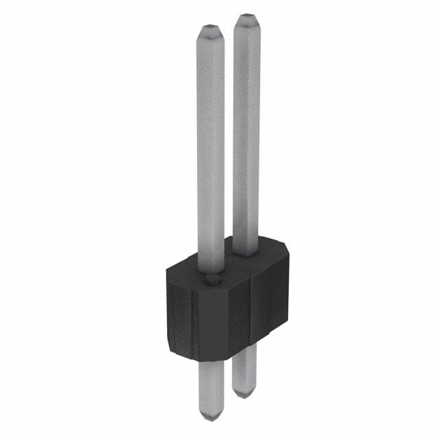 Connector Header Through Hole 2 position