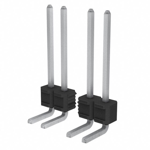 Connector Header Through Hole, Right Angle 6 position 0.100