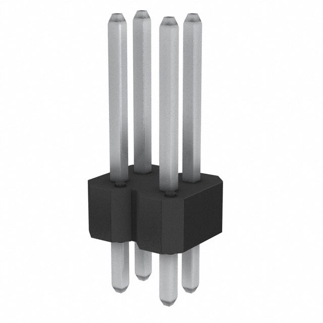 Connector Header Through Hole 4 position 0.100 (2.54mm)