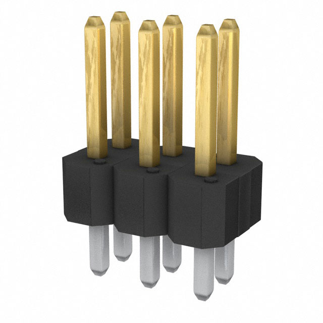 Connector Header Through Hole 6 position 0.100 (2.54mm)