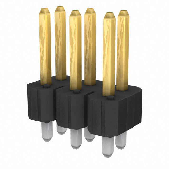 Connector Header Through Hole 6 position 0.100 (2.54mm)