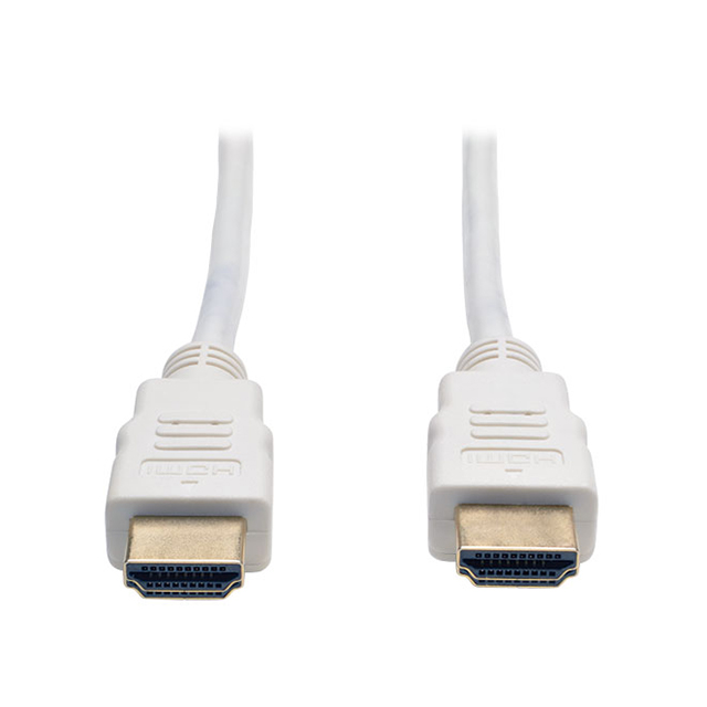 디바이스마트,케이블/전선 > 영상/음향 케이블 > HDMI/DVI 케이블,,P568-006-WH,CABLE M-M HDMI-A 6' SHLD / Digi-Key Part Number : TL1657-ND