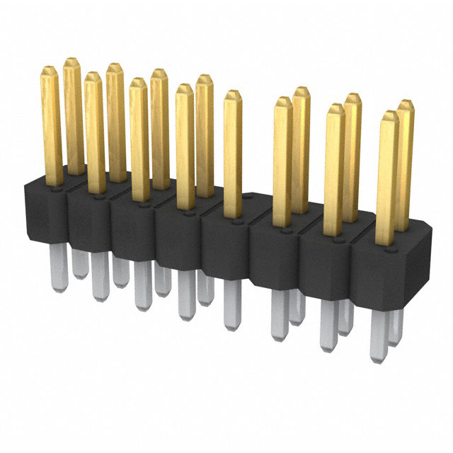 Connector Header Through Hole 16 position 0.100 (2.54mm)