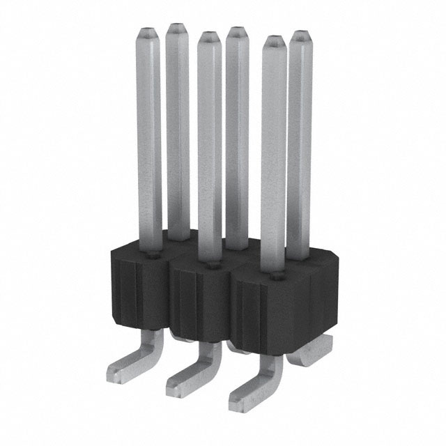 Connector Header Surface Mount 6 position 0.100 (2.54mm)