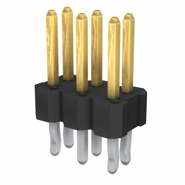 Connector Header Through Hole 6 position 0.100 (2.54mm)