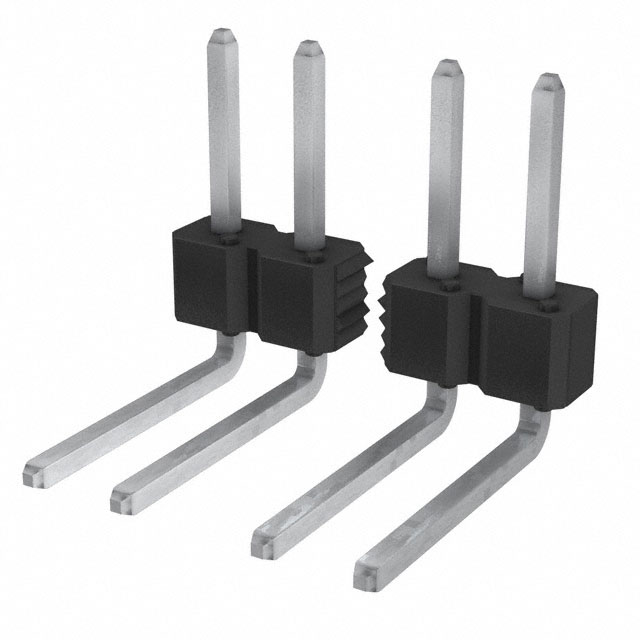 Connector Header Through Hole, Right Angle 14 position 0.100