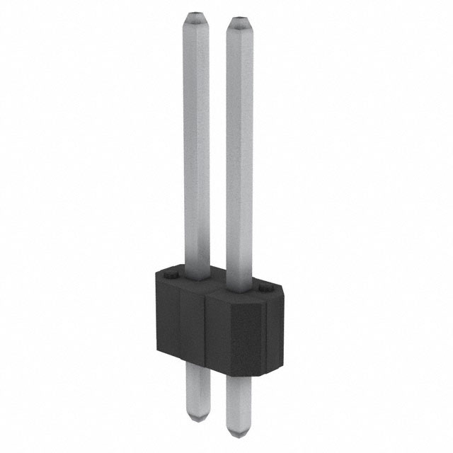 Connector Header Through Hole 2 position