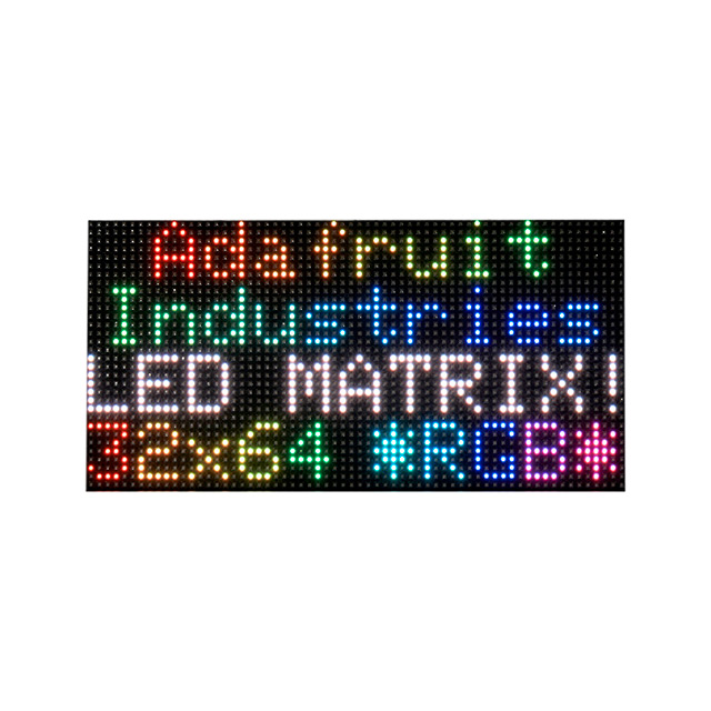 디바이스마트,LED/LCD > FND/도트매트릭스 > 도트매트릭스 > 도트매트릭스 (미분류),,2278,64X32 RGB LED MATRIX - 4MM PITCH / Digi-Key Part Number : 1528-2505-ND