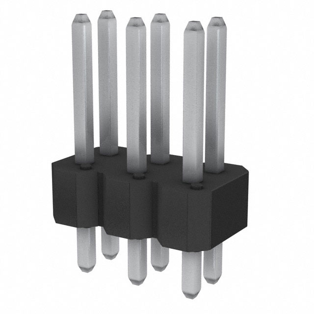 Connector Header Through Hole 6 position 0.100 (2.54mm)