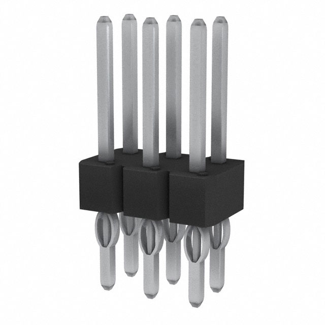 Connector Header Through Hole 6 position 0.100 (2.54mm)