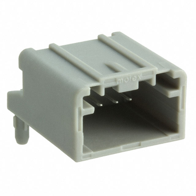 Connector Header Through Hole, Right Angle 4 position 0.079