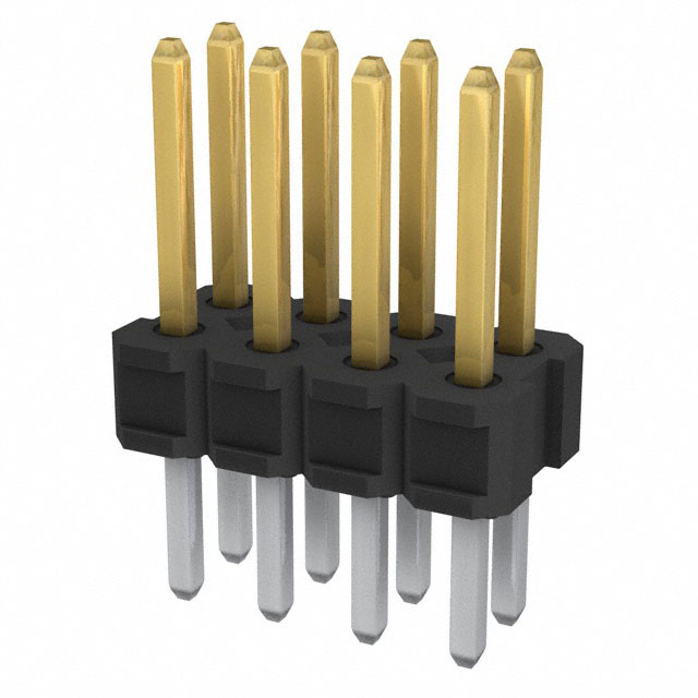 Connector Header Through Hole 8 position 0.100 (2.54mm)