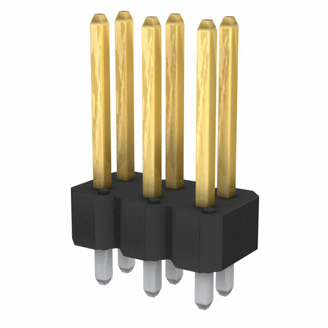 Connector Header Through Hole 6 position 0.100 (2.54mm)