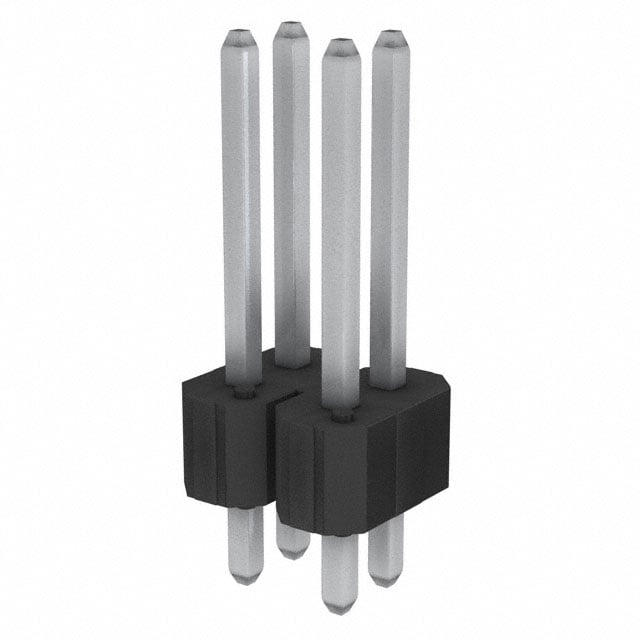 Connector Header Through Hole 4 position 0.100 (2.54mm)