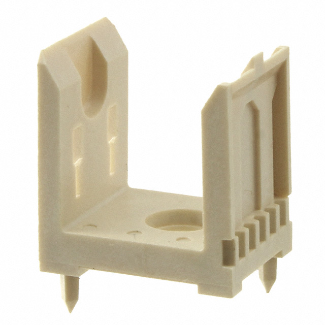 Position Shroud for Male Pins Connector Natural Through Hole Futurebus