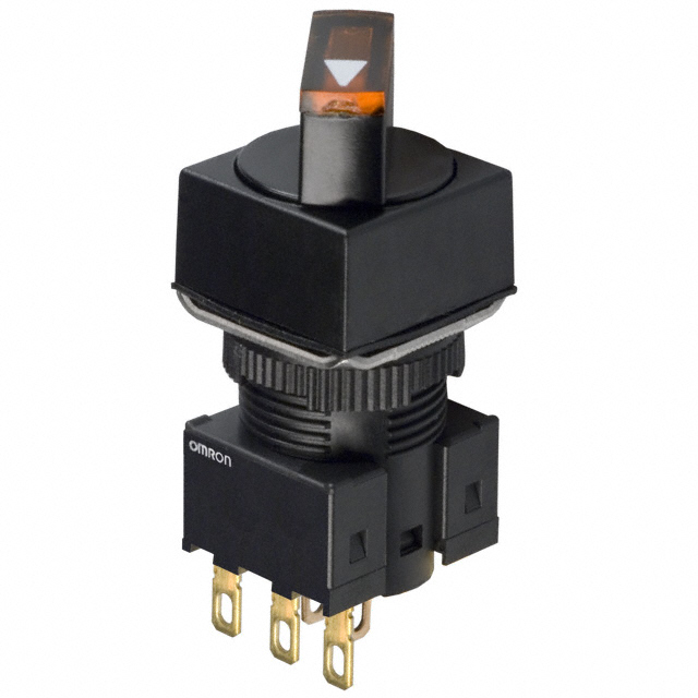 Selector Switch 2 Position SPDT 5A (AC), 3A (DC) 125 V Panel Mount