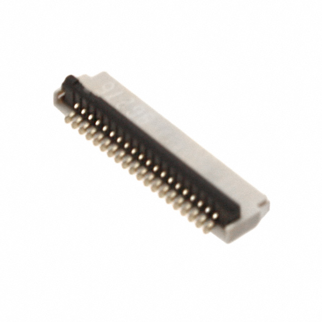 20 Position FFC, FPC Connector Contacts, Top 0.020