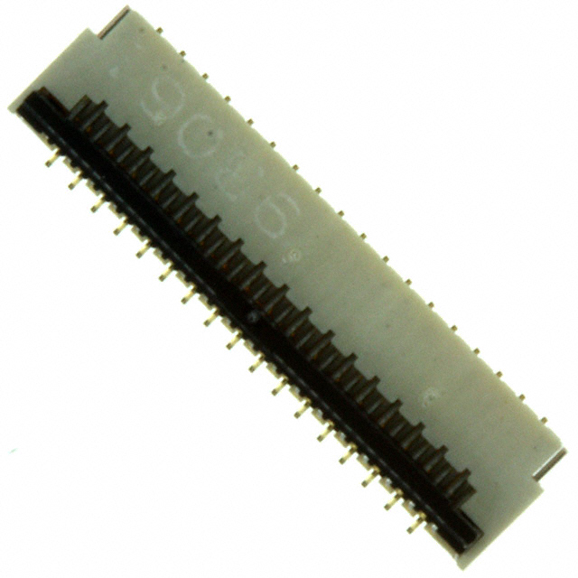 35 Position FPC Connector Contacts, Top 0.012