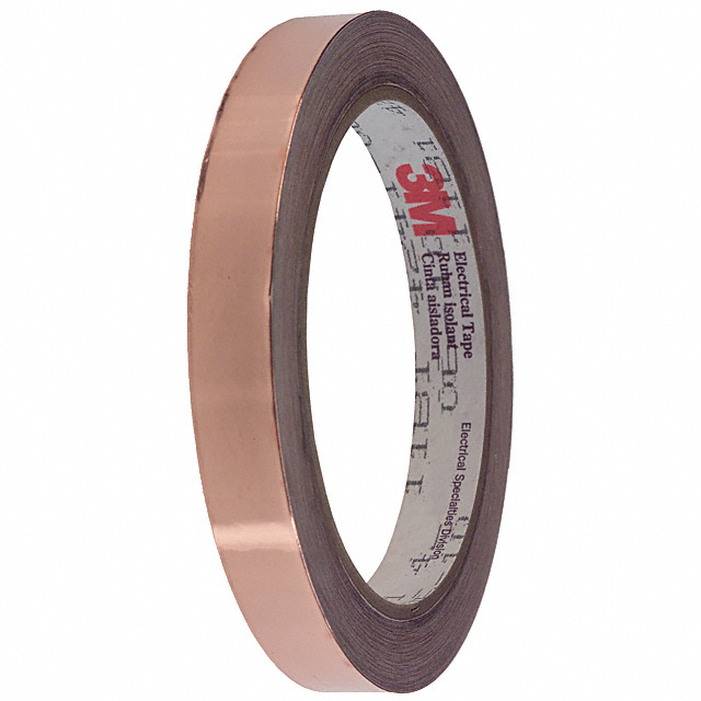 RF EMI Shielding Tape 1181 Copper Foil Conductive, Single Sided 0.500