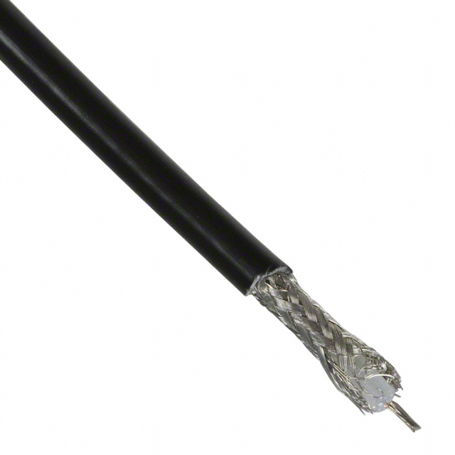 Coaxial Cable 21 AWG (0.41mm2) RG-58A 100.0' (30.48m) 50 Ohms