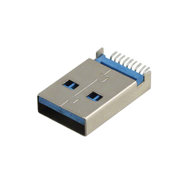 디바이스마트,커넥터/PCB > I/O 커넥터 > USB/IEEE 커넥터 > USB/IEEE/DVI,,A-USB3 A-LP-SMT1,CONN PLUG USB3.0 TYPEA 9P SMD RA / Digi-Key Part Number : AE10703-ND