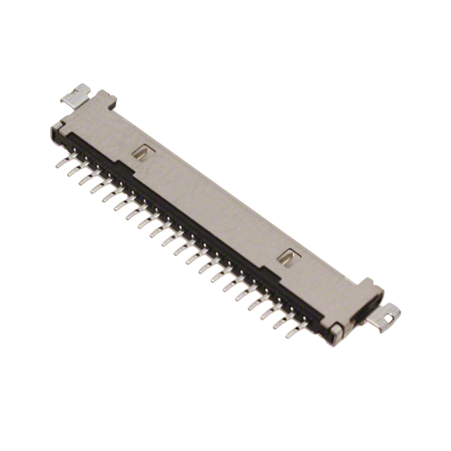 Connector Header Board Edge, Cutout; Surface Mount, Right Angle 20 position 0.039