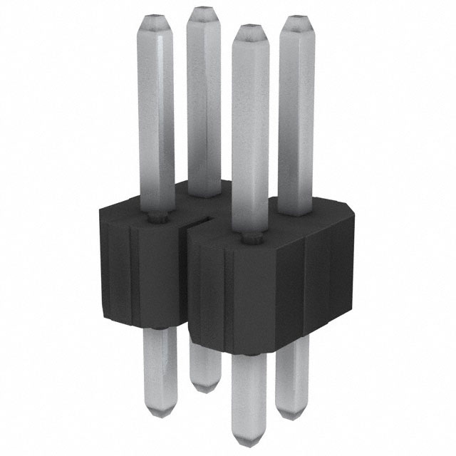 Connector Header Through Hole 4 position 0.100 (2.54mm)