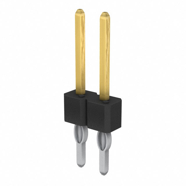 Connector Header Through Hole 2 position 0.100 (2.54mm)