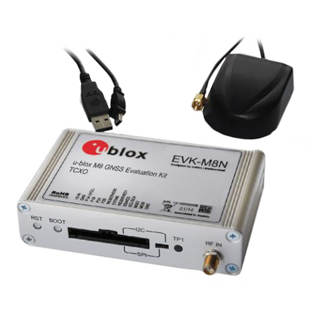 디바이스마트,MCU보드/전자키트 > 통신/네트워크 > RF 평가기판/키트(디지키),,EVK-M8N-0,U-BLOX M8 GNSS EVALUATION KIT FO / Digi-Key Part Number : 672-1056-ND