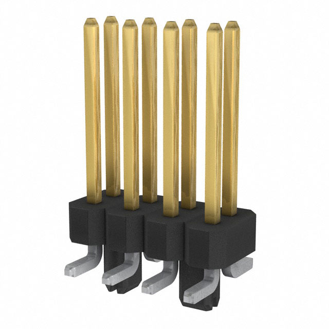 Connector Header Surface Mount 8 position 0.100 (2.54mm)