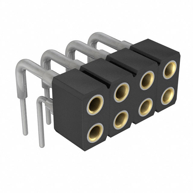 8 Position Socket Connector 0.079