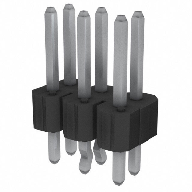 Connector Header Through Hole 6 position 0.100 (2.54mm)