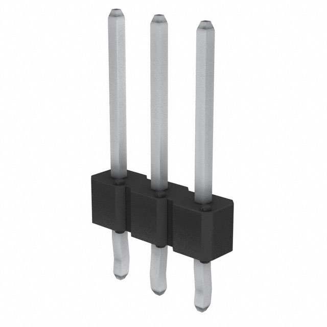 Connector Header Through Hole 3 position 0.100 (2.54mm)