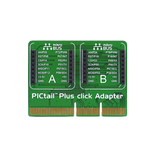 디바이스마트,MCU보드/전자키트 > 프로세서/개발보드 > 확장기판/도터카드(디지키),,MIKROE-2578,PICTAIL PLUS CLICK ADAPTER / Digi-Key Part Number : 1471-1770-ND