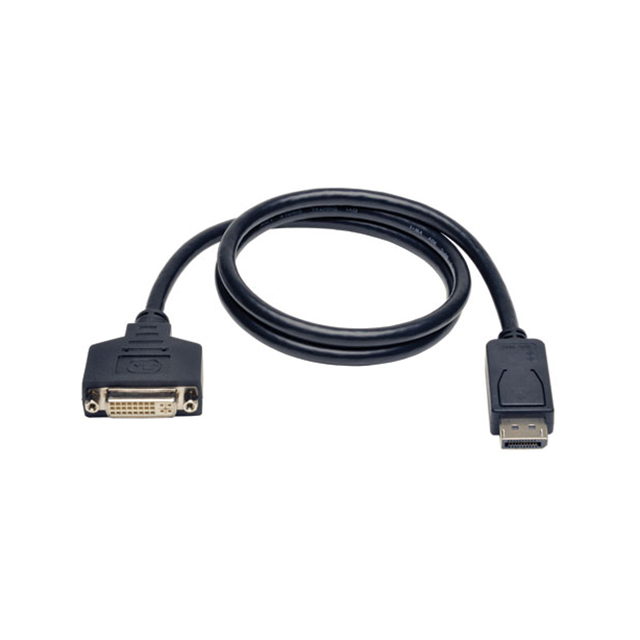 디바이스마트,케이블/전선 > 영상/음향 케이블 > HDMI/DVI 케이블,,P134-003,CBL DISPLAYPORT M TO DVI-I F 3' / Digi-Key Part Number : TL1245-ND