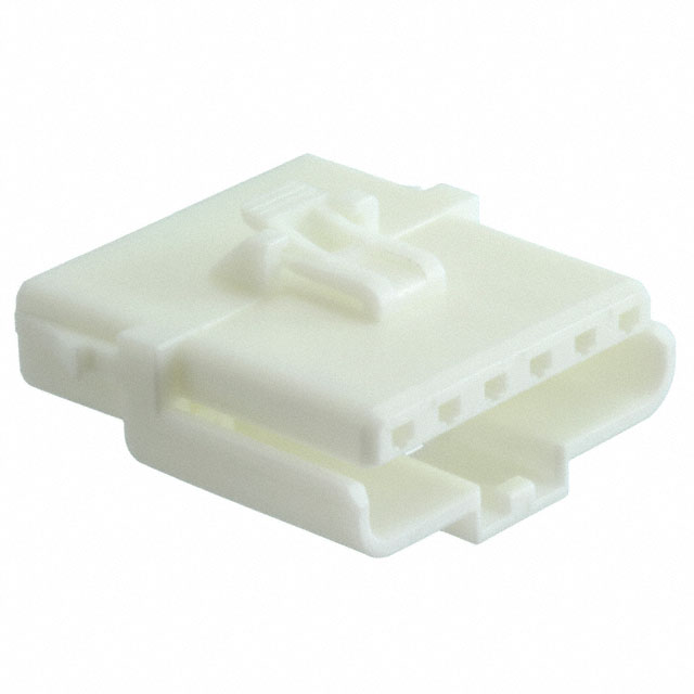 6 Rectangular Connectors - Housings Self Mating, Non-Gendered, Hermaphroditic Natural 0.118