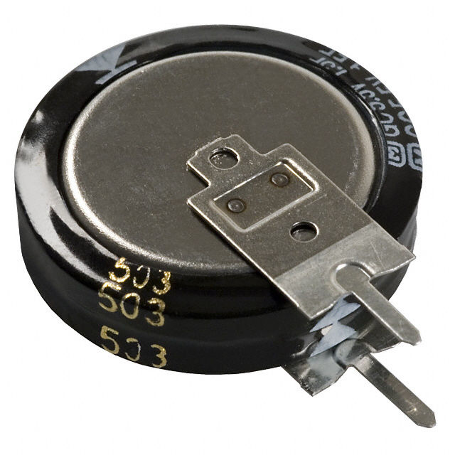470 mF (EDLC) Supercapacitor 5.5 V Axial, Can - Vertical 30Ohm @ 1kHz 1000 Hrs @ 70°C