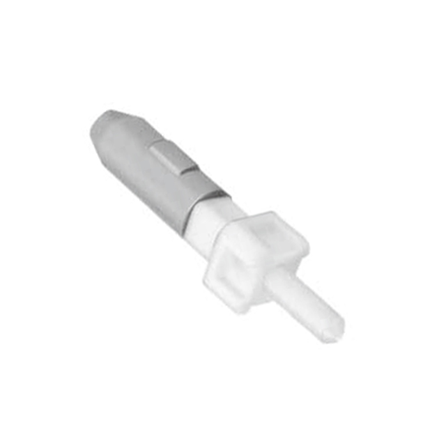 Fiber Optic Plug Connector MU Simplex 1249μm White