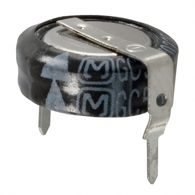 22 mF (EDLC) Supercapacitor 5.5 V Axial, Can - Horizontal 150Ohm @ 1kHz 1000 Hrs @ 70°C
